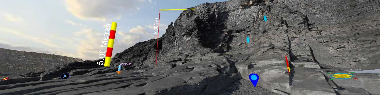 VRGeoscience Limited for Digtial geology and outcrop modelling