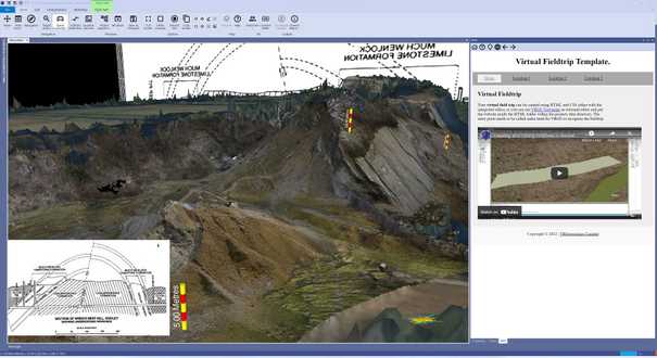 Multiple elements integrated into a single unified 3d model