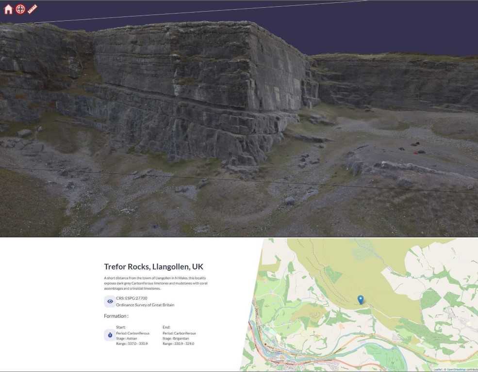Virtual Field Trips in GeoTour3D