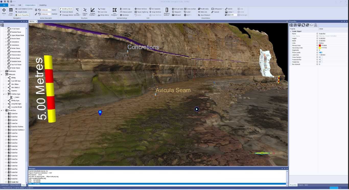 Add cross sections to you virtual field trips