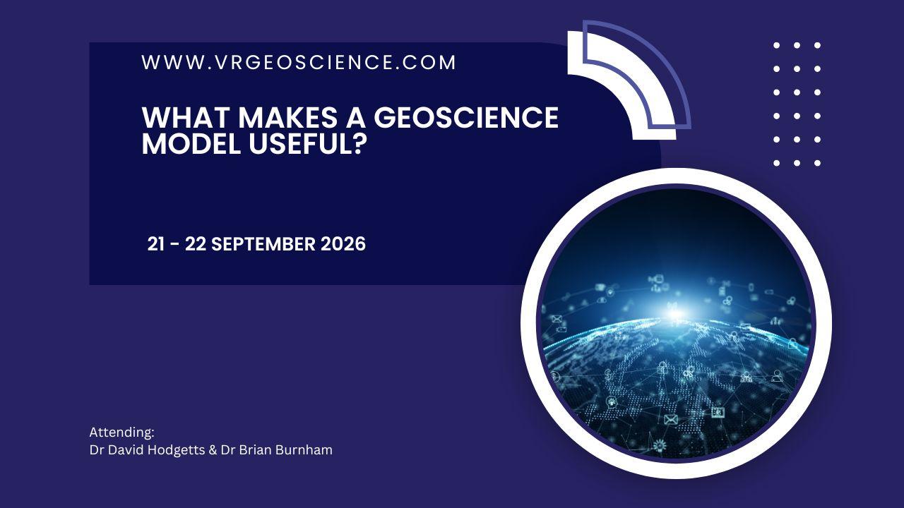What Makes a Geoscience Model Useful? conference banner